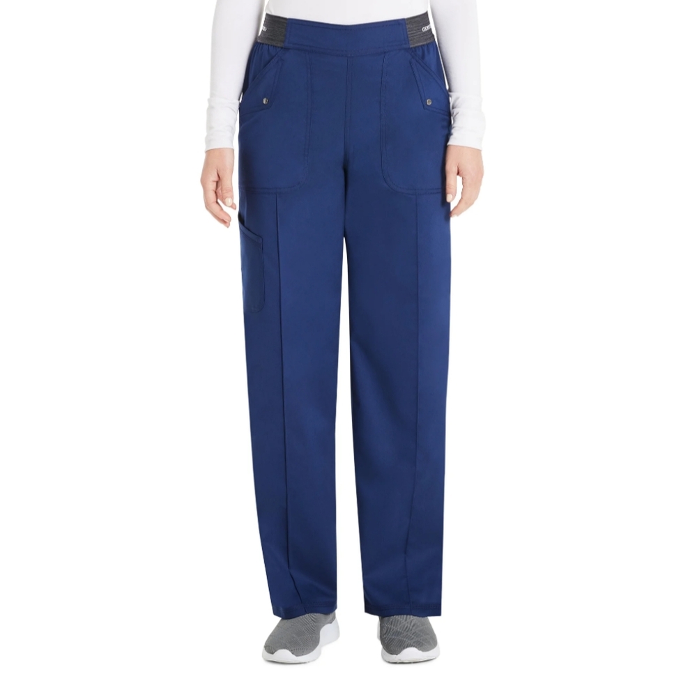 Women's Size 3XL Genuine Dickies Straight Leg Pull On Pant Scrubs Indigo NWT
